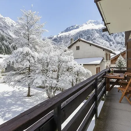 Appartement Résidence Le Chardonnet G 1br For 4 W/shared Pool&panoramic Views - Happy Chamonix